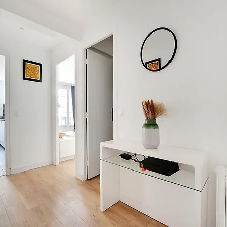 Bright Flat - 1br 4p - Javel 公寓