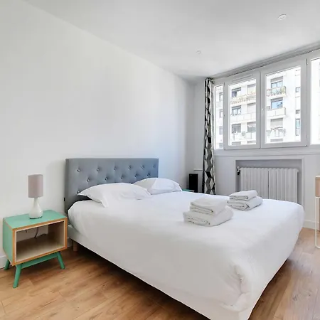 Bright Flat - 1br 4p - Javel 公寓 *