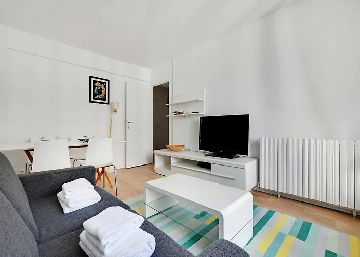 Bright Flat - 1br 4p - Javel Apartment Paris