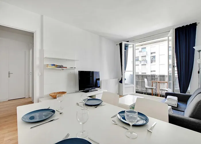 Bright Flat - 1br 4p - Javel * Paris