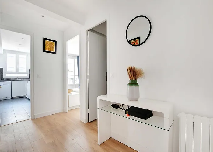 Bright Flat - 1br 4p - Javel Apartment