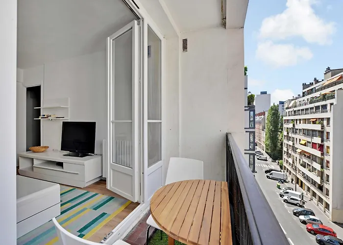 Bright Flat - 1br 4p - Javel Apartment Paris