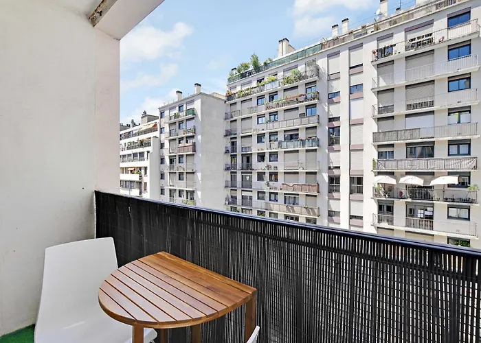 Bright Flat - 1br 4p - Javel Apartment Paris