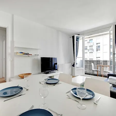 Bright Flat - 1br 4p - Javel * Párizs